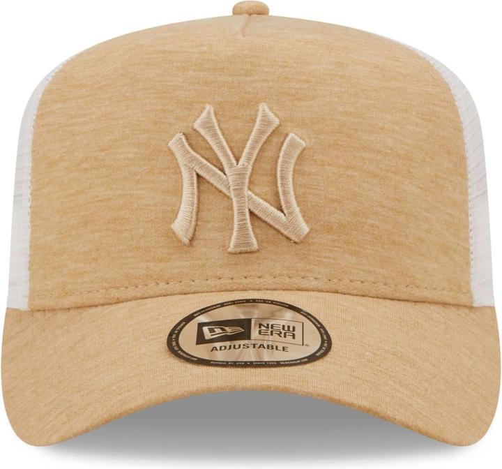 Produktbild New Era Trucker Cap - Jersey New York Yankees Stone Beige (One Size)