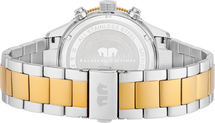 Image du produit Homme Chronographe Karthago II Acier inoxydable argent/or jaune - 23556 (Chronographe, 43 mm)