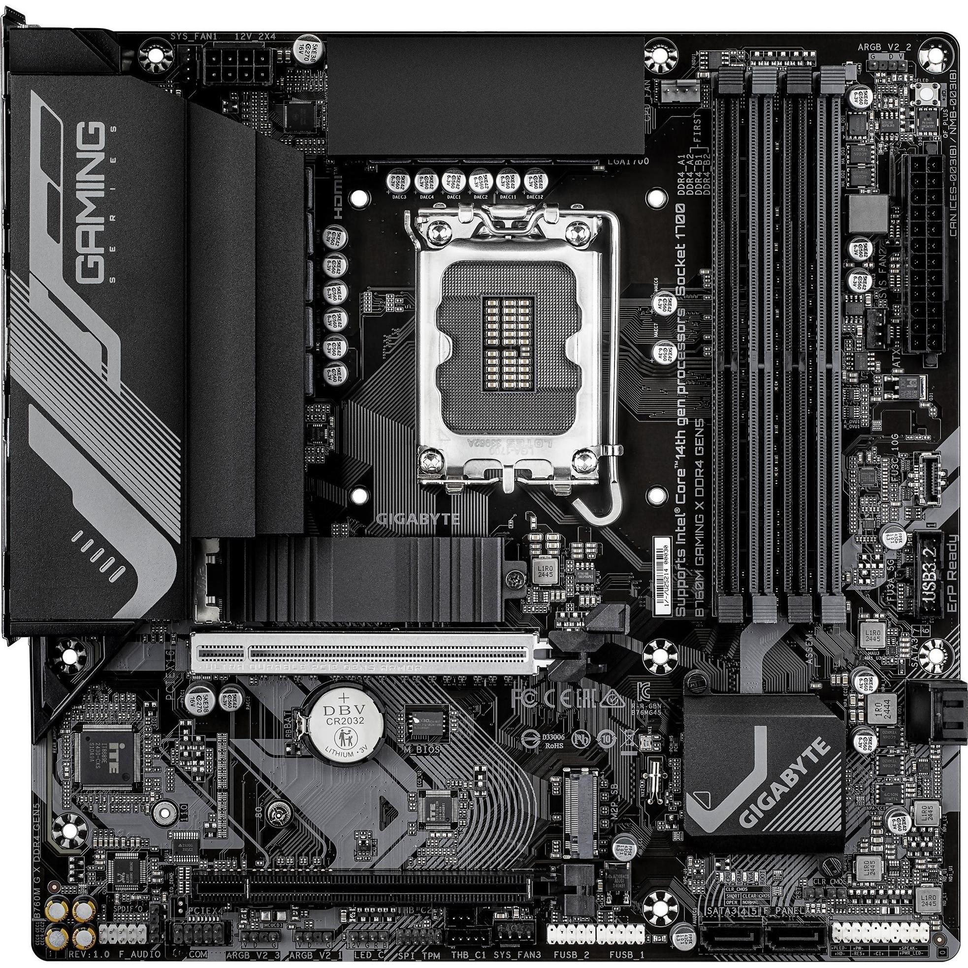 Gigabyte B760M GAMING X DDR4 GEN5/LGA 1700/mATX, Mainboard