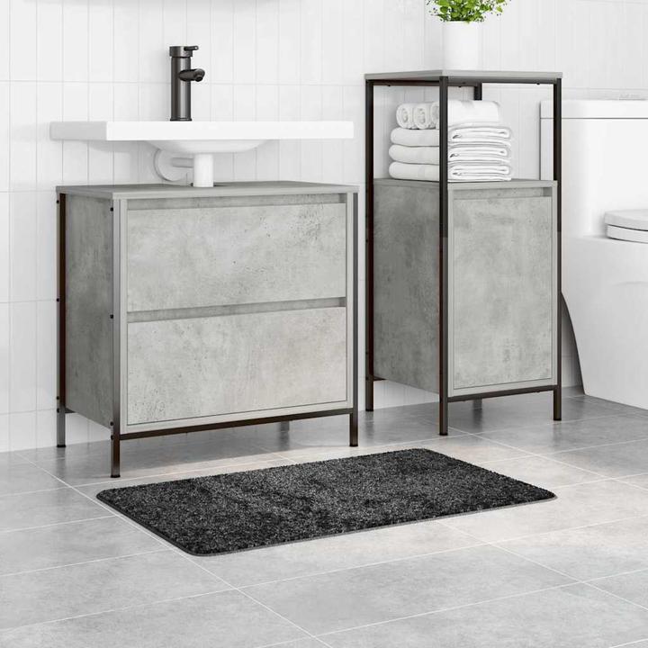 Produktbild vidaXL Rutschfeste Badezimmermatte (80 x 50 cm)