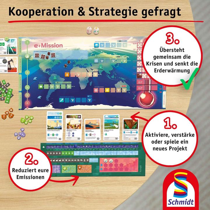 Produktbild Schmidt Spiele e-Mission (Deutsch)
