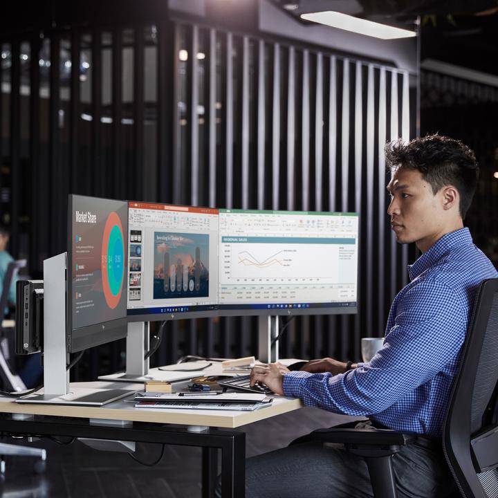 Image du produit HP ELITEDESK MINI 800 G9 INTEL CORE I5-12500 8GO DDR5 256GO SSD W11P 1-1-1 WTY (Intel Core i5-12500, 8 Go, 256 Go)
