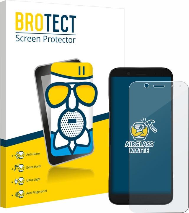 Produktbild BROTECT Entspiegelungs Schutzglas für Datalogic Memor 17 HC Schutzfolie Panzer Folie Glas Display Schutz