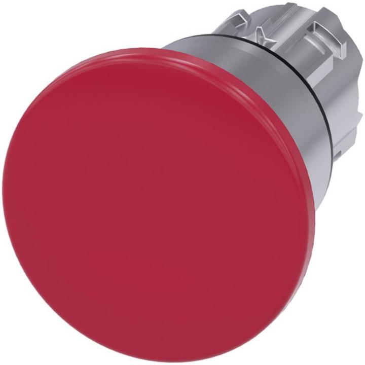 Produktbild Siemens Mushroom pushbutton, 22mm, round, red