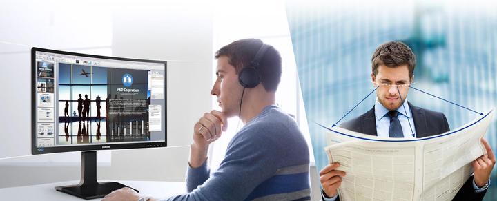 Produktbild Samsung S27e650c (1920 x 1080 Pixel, 27")