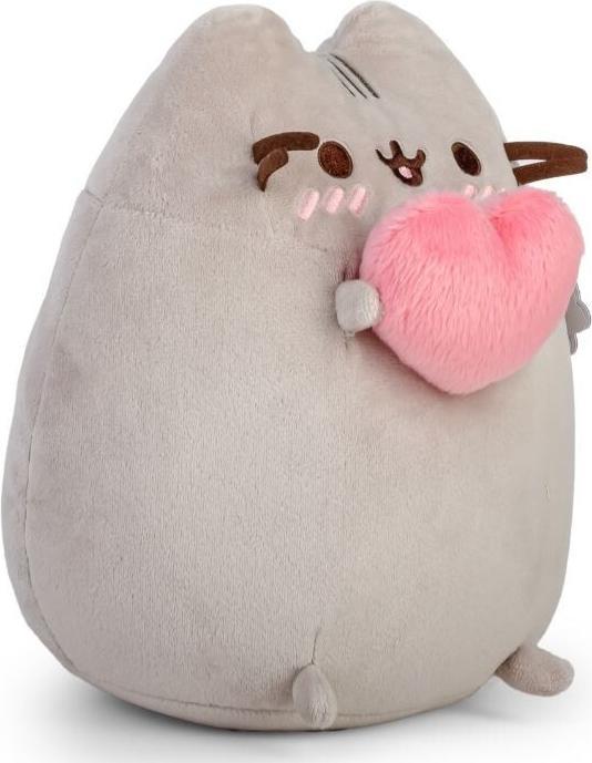 Productafbeelding Pusheen - Pluche mascotte met hart, 24 cm (24 cm)