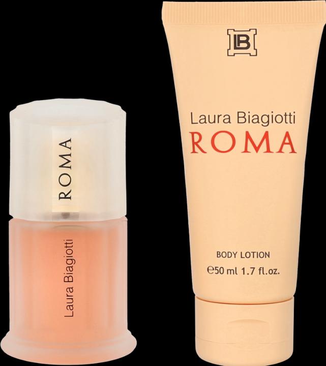 Produktbild Laura Biagiotti Roma EDT 25 ml + Body Lotion 50 ml - Gitfset (Körperlotion, 75 ml)