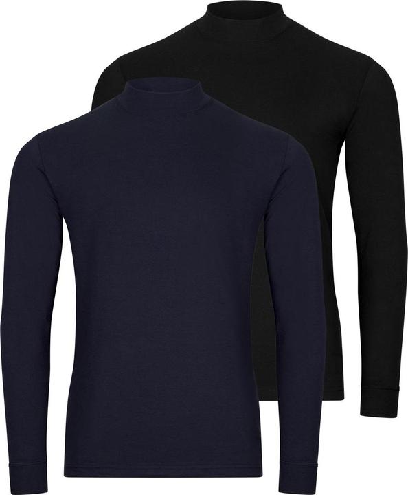 Produktbild Ragman 2er Pack Basic Langarmshirt (S)