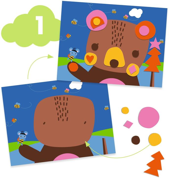 Actual product image Djeco 6 Creative activities Mouse