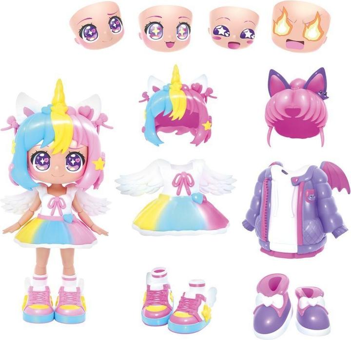Image du produit Animakii Ensemble de poupées licorne / chauve-souris