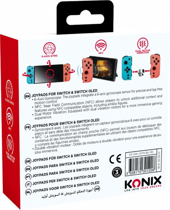 Produktbild Konix Joypads (DSi XL)