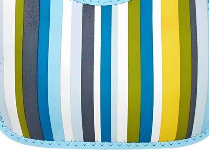 Image du produit Built Bib Mess Mate Baby Blue Stripe 2 pcs (6 Mois)