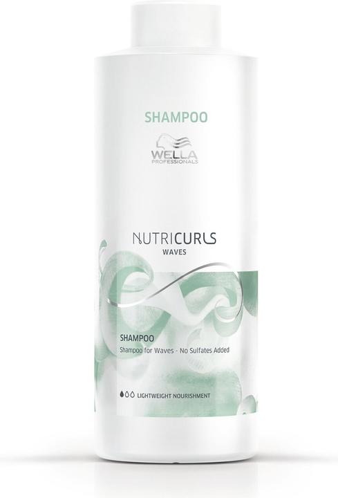 Produktbild Wella Nutricurls Waves Shampoo (1000 ml, Flüssiges Shampoo)