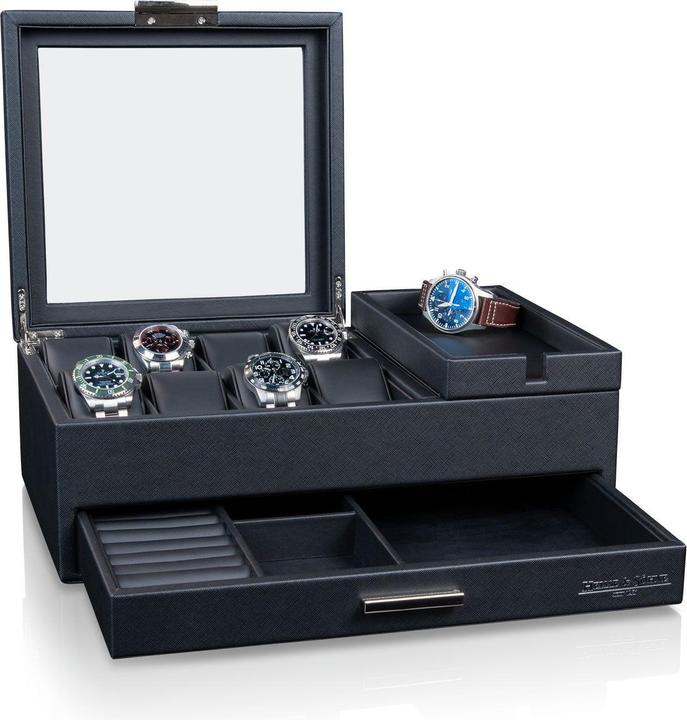 Produktbild Heisse & Söhne Uhrenbox Desk Buttler No.1 - Schwarz