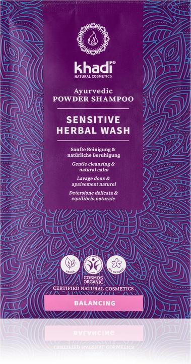 Produktbild Khadi Shampoo Sensitiv Herbal Wash 50 g (Flüssiges Shampoo)