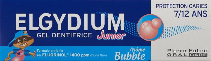Produktbild Elgydium Junior Bubble 7-12 Jahre Zahnpasta Zahnpasta (50 ml)