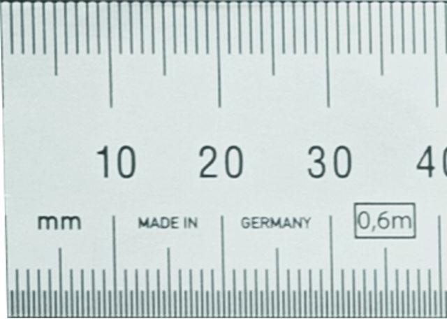 Immagine prodotto BMI Riga in acciaio, inossidabile, lunghezza: 1000 mm (1000 mm)