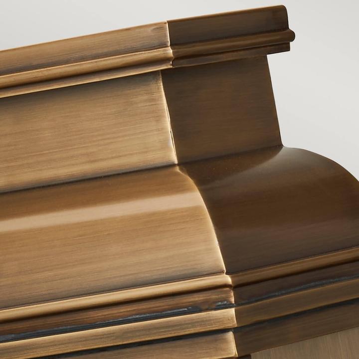 Actual product image Elstead Lighting Old Bailey outdoor wall light E27 2-gang aged brass IP44 (E27)