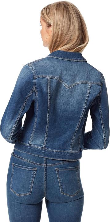 Actual product image Jessica Simpson Pixie Light Wash Pocket Denim Jacket (S)