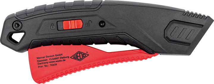 Immagine prodotto Wedo Cutter Safety mit Hebel Gehäuse: Nylon/Glasfiber sw/rt (Taglierini)