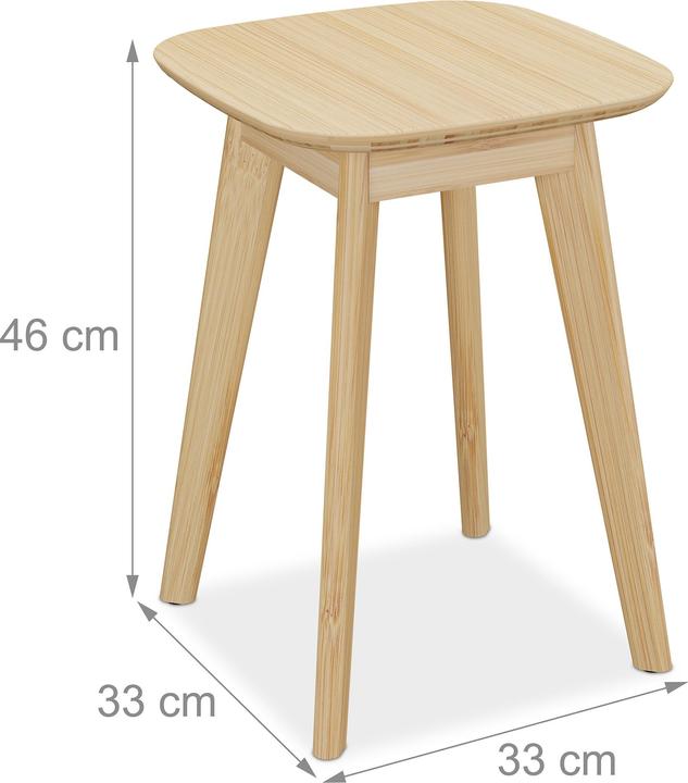 Produktbild Relaxdays Esszimmerhocker