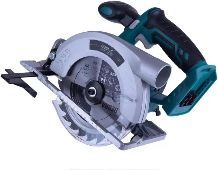 Actual product image Dedra 18V cordless circular saw
