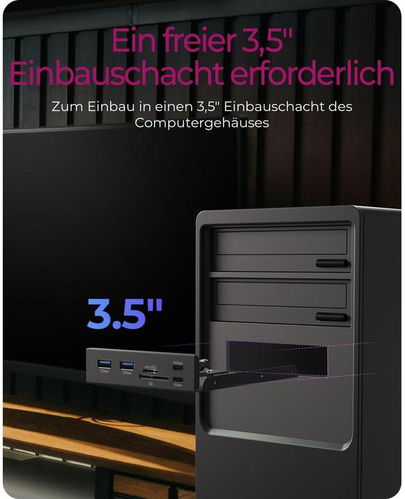 Produktbild Icy Box IB-HUB1419-i3 (4 Ports)