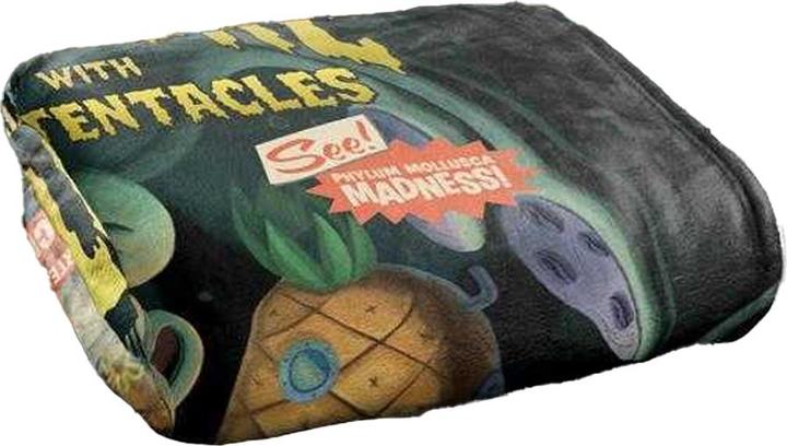 Spongebob Squarepants Creature With Six Tentacles Decke Seidig Supersoft (152 x 127 cm)