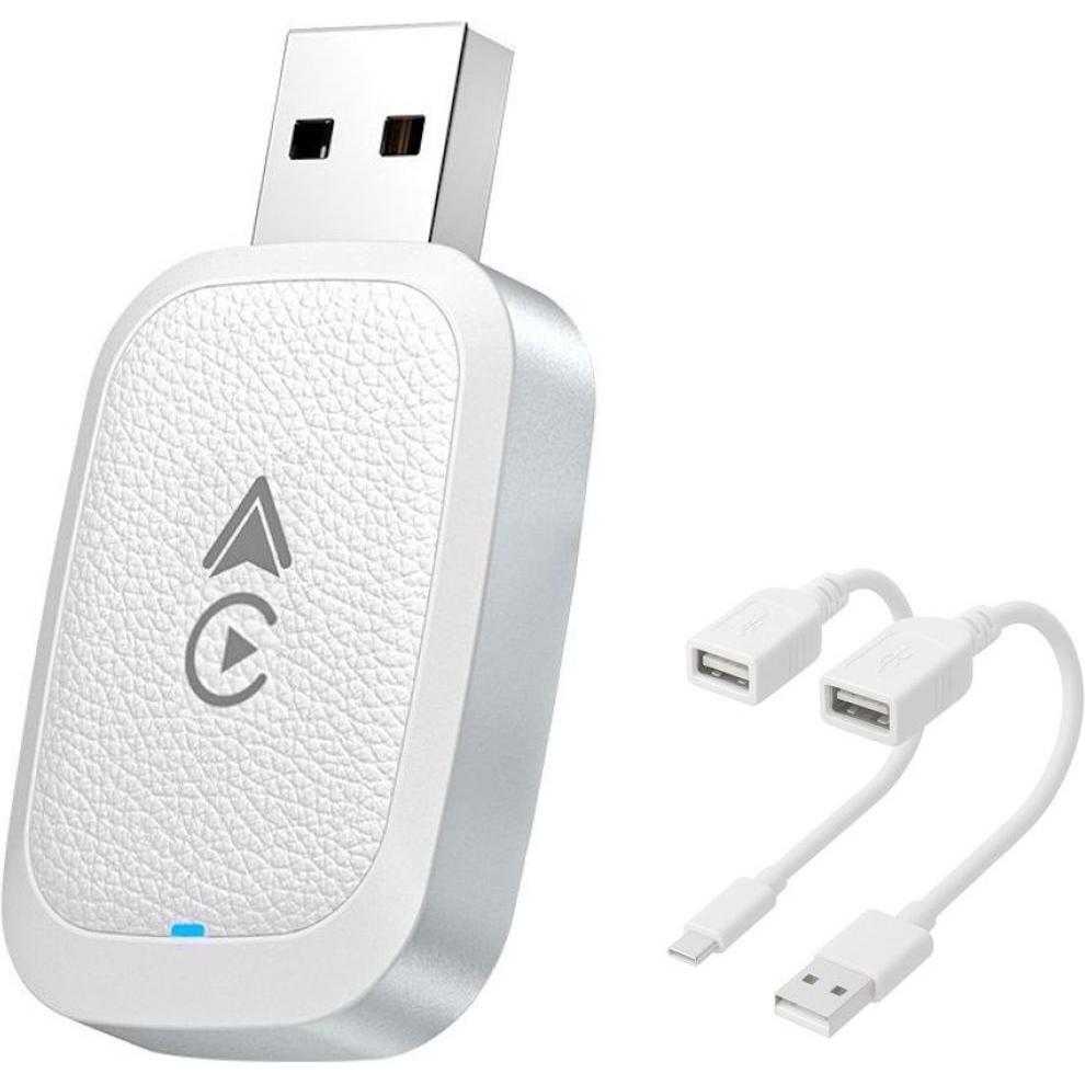 PowerGuard 2-in-1, Adattatore per auto, Bianco