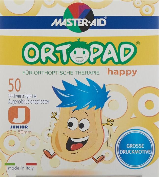 Immagine prodotto Master Aid Eye Patch Happy Junior 50 pezzi (50x)