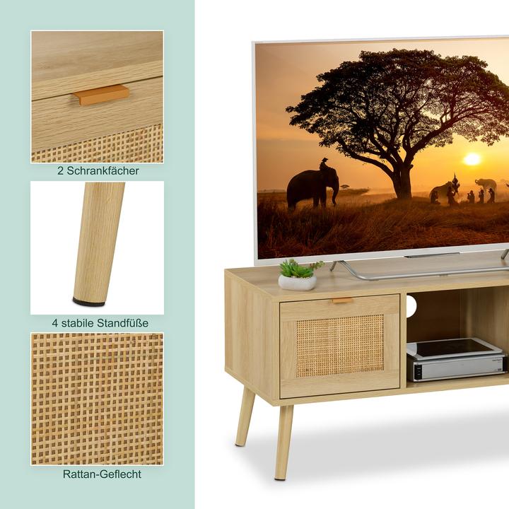 Produktbild Relaxdays TV-Lowboard (100 x 40 x 45.50 cm)