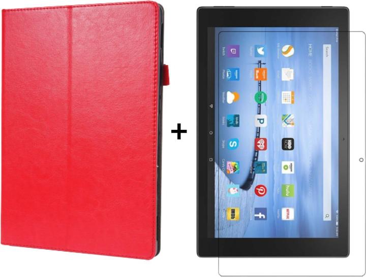 Actual product image Lobwerk 2in1 set for Amazon Fire HD 10 / HD 10 Plus 11th generation 2021 10.1 inch tablet with protective (Amazon Fire HD 10)