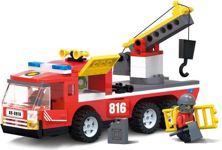 Produktbild Block Feuerwehrfahrzeug mit Anhängerkupplung