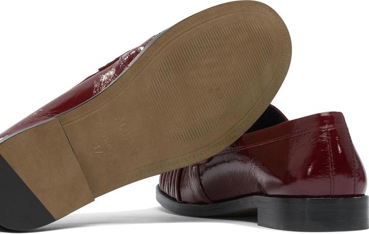 Actual product image Alohas Marietta Onix Black Leather Loafers (40)