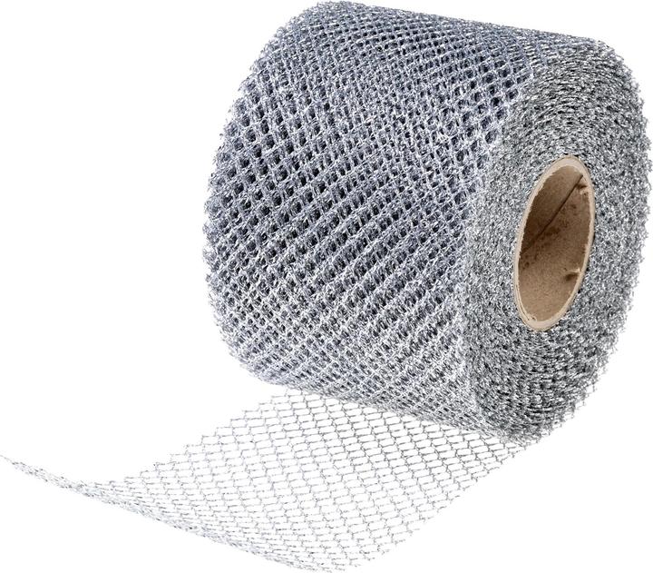 Image du produit Pattberg Ruban cadeau Siena 7.2 cm x 20 m, argenté (1x)