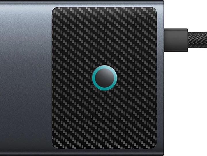 Produktbild Baseus Metal Gleam II Serie 10-in-1 USB-C HUB Docking Station Cosmic Schwarz (USB-C, 10 Ports)