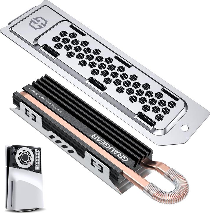 Graugear Dissipateur de chaleur SSD M.2NVMe 2280 pour PS5
