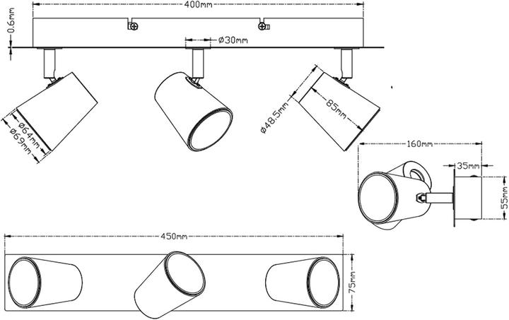 Produktbild micasa Narcos (550 lm)