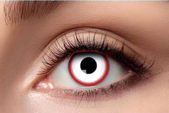 Actual product image Zoelibat Contact lenses Saw, 3 months (White, Red)