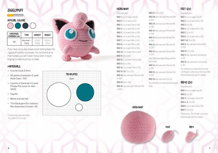 Image du produit Pokemon Crochet Pikachu Kit (Anglais, Sabrina Somers, 2021)