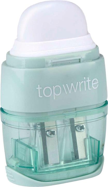 Actual product image Topwrite Eraser and sharpener 4as