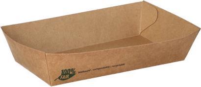 Produktbild Papstar Snacktrays "pure" "100% Fair" gross (80 x)