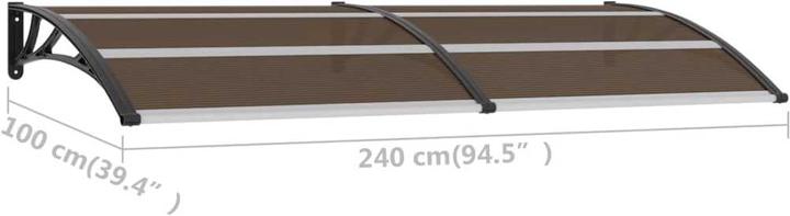 Actual product image vidaXL Hannie (240 x 100 cm)