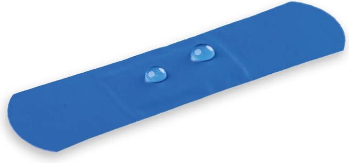 Actual product image Detectaplast Universal plasters detectable19x72 mm 100pcs, blue (100 x)