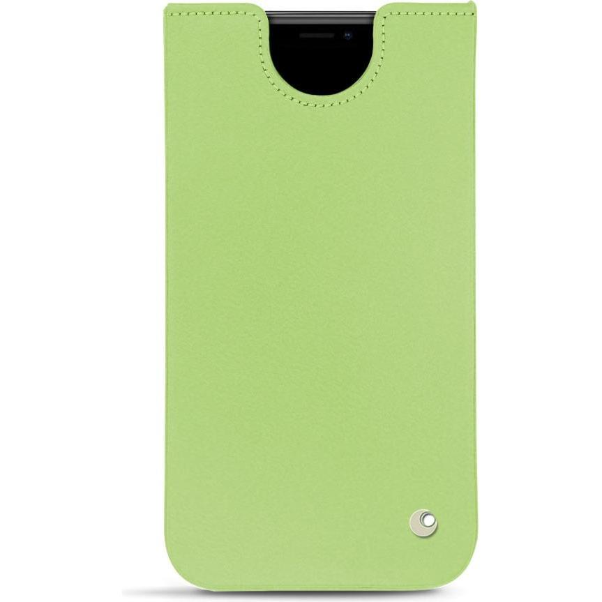 Noreve Lederschutzhülle (Apple iPhone 11 Pro Max), Smartphone Hülle, Grün