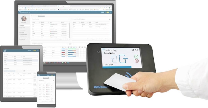Produktbild IDENTsmart ID800 Zeiterfassung Starter-Kit