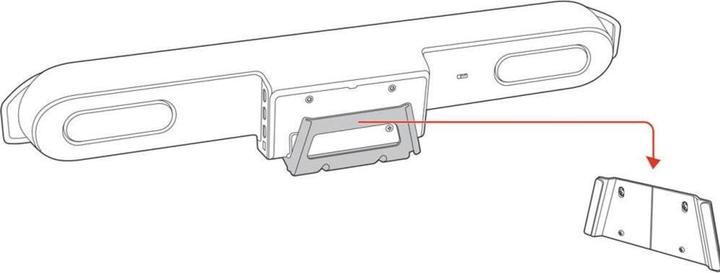 Immagine prodotto Poly Studio X52 a parete