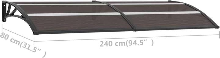 Produktbild vidaXL Tamenis (mit 6 Brettern) (240 x 80 cm)