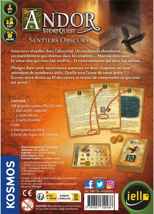 Produktbild Iello Andor : Storyquest (Französisch)