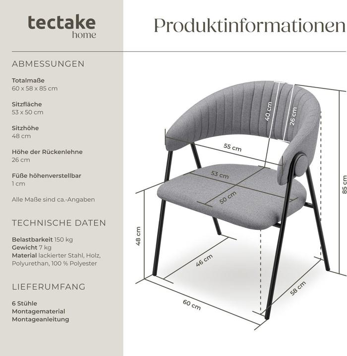 Produktbild tectake Bedano